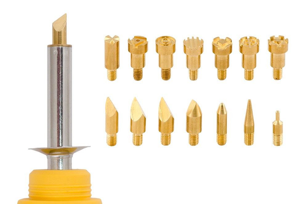MASTERTOOL Набір для випалювання по дереву MASTERTOOL 30 Вт 220 V/50 Hz 14 насадок 44-0021 Коломия - фото 2