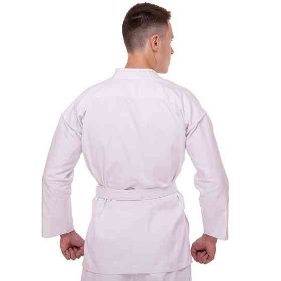 Кімоно для карате MATSA MA-0016 розмір 110-190 см біле Спортивна форма Київ