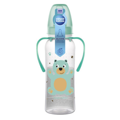 Пляшечка для годування Canpol babies PP 250 мл з малюнком Бірюзова (11/845) Вінниця - фото 3