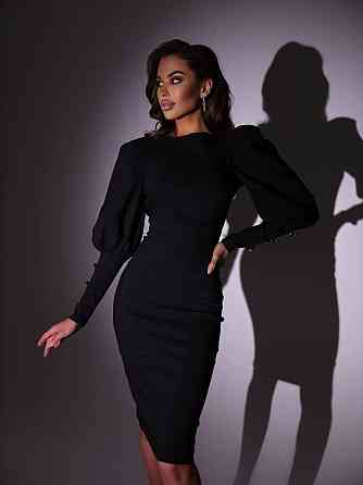 Жіноча приваблива святкова сукня креп-дайвінг Одеса