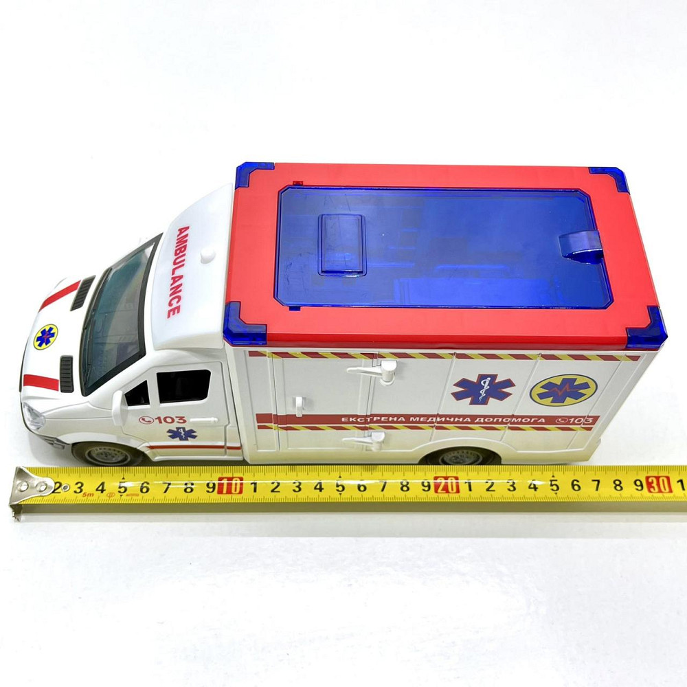 Машина Швидка допомога Авто Експерт відкриваються двері та дах звук пісні інерція Біла (97569) Чернігів - фото 4