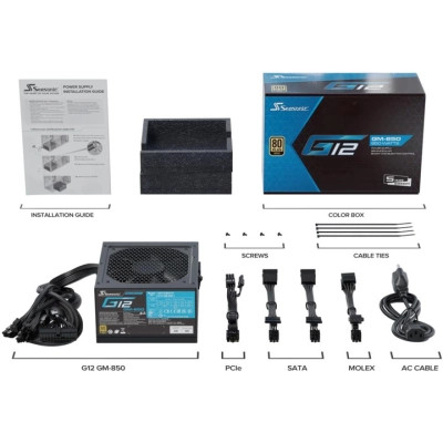 Блок питания Seasonic 850W (G12 GM-850) Винница - изображение 7