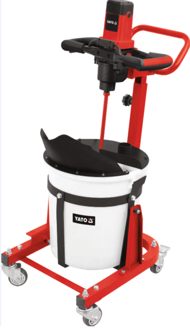Змішувальна станція будів. розчинів на колесах YATO від ел-мережі 230 В, 1600 Вт, бак V= 50 л [1] Одесса - изображение 1