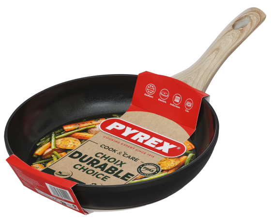 Сковорода Pyrex Cook&Care 22 см, класична (7120904) Київ