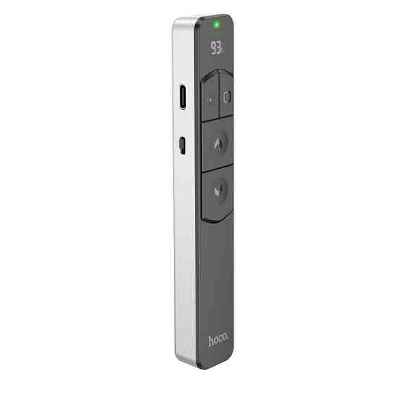 Лазерна указка HOCO GM202 Smart PPT page turning pen Silver Одеса
