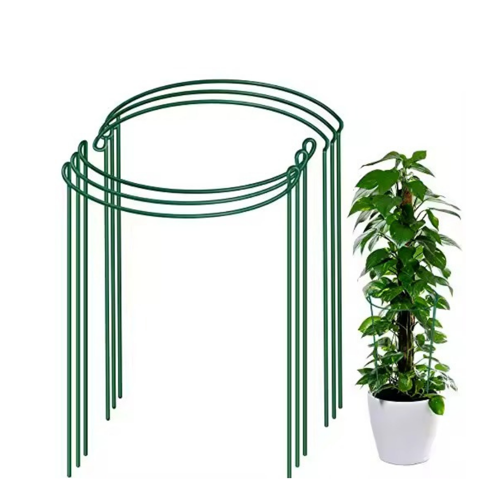 Набір садових огорож-підпірок 3 шт для підтримки рослин, квітів, саджанців, розсади розмір 25х40 см Кам'янець-Подільський - фото 7