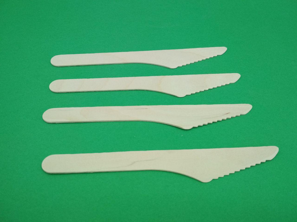 Ніж дерев'яна (16 см) 20 шт (1 пачка) Харків - фото 1