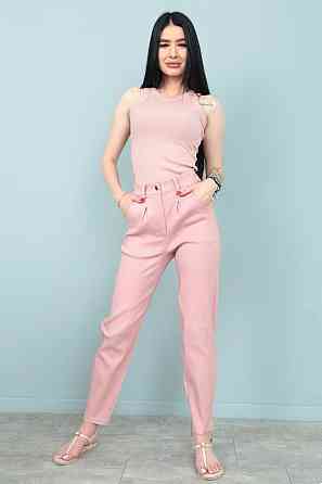 Вкорочені штани-балони "Regular" оптом | Розпродаж моделі Фрезовий, 46 Київ