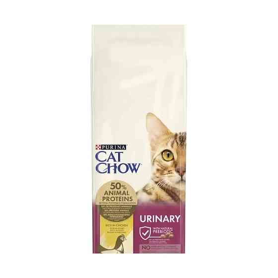 Сухий корм CAT CHOW Urinary для дорослих котів для підтримки здоров'я сечовивідної системи, з куркою, 15 кг Київ