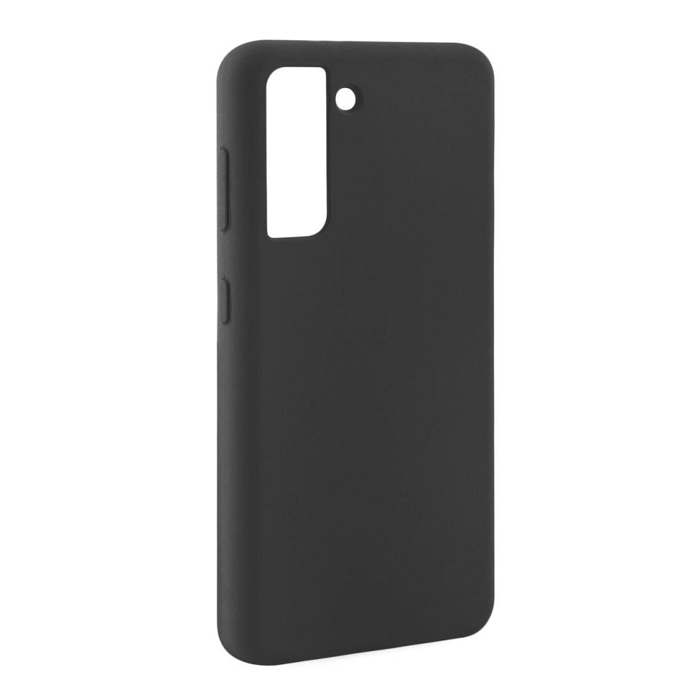 Samsung S21 G991 черный чехол Silicone Cover black Одесса - изображение 6