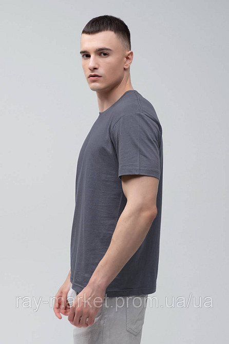 Футболка базова Stedman Classic-T Unisex чоловіча графітова (ST2000-SLG) 5XL Київ - фото 2