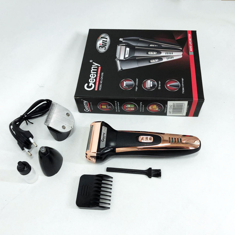 Електробритва для гоління, Акумуляторна машинка для стрижки Акумуляторна бритва гоління голови RS-92 Івано-Франківськ - фото 3