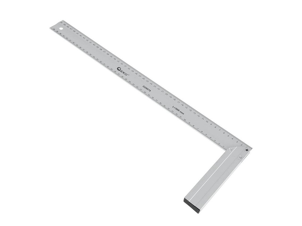 Кутник столярний "GeKo" алюмінієвий 500 мм Киев - изображение 1