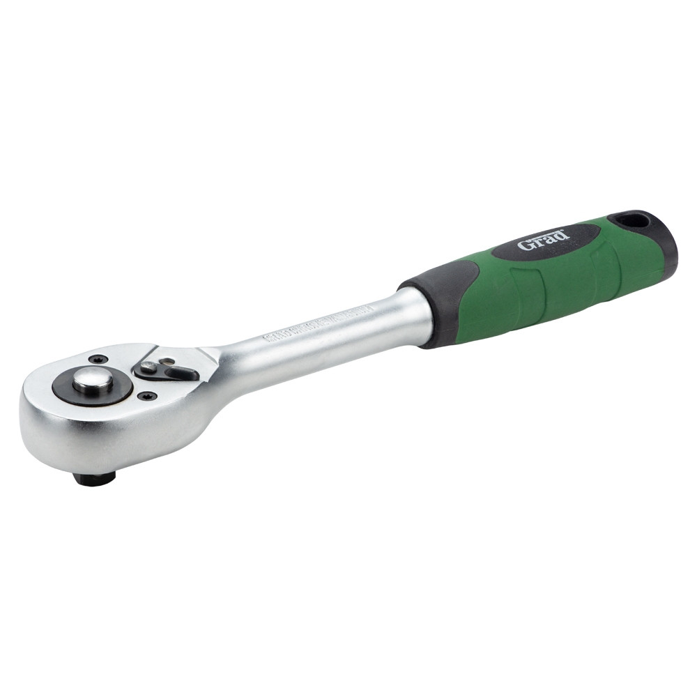 Grad Ключ-трещотка 3/8'' 200мм 45T GRAD (6050355) Коломыя - изображение 1