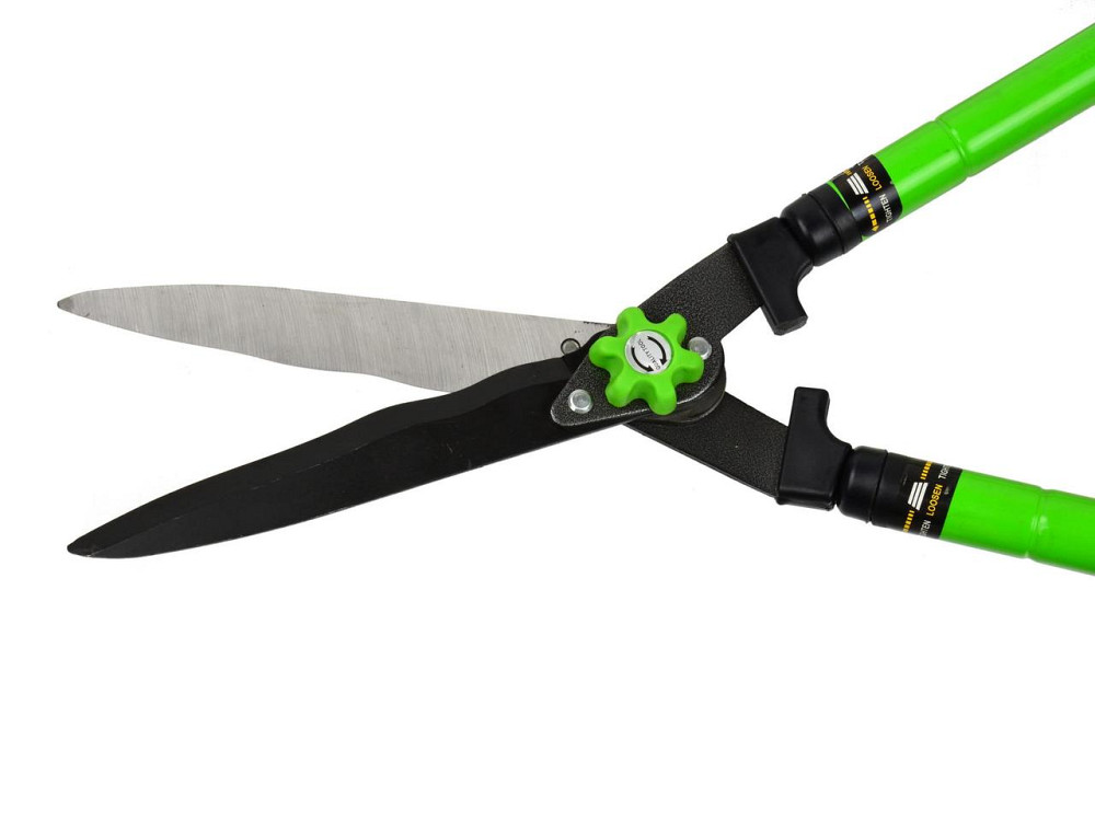 Кущоріз для живоплоту "GEKO"  з телескопічними ручками  200 / 640-870мм Київ - фото 3