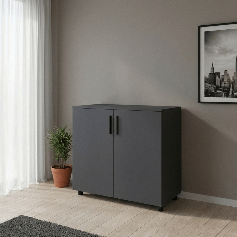 Комод Doros Торн Антрацит 2 ДСП 90х51.6х80 (DRS-012086) Львів - фото 3