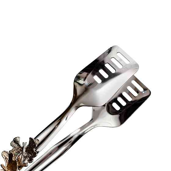 Кухонні металеві щипці для м'яса та риби 29 см Київ