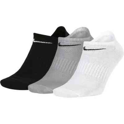 Шкарпетки Nike U NK EVERYDAY LTWT NS 3PR SX7678-901 46-50 3 пари Чорний/Білий/Сірий (888407239342) Вінниця