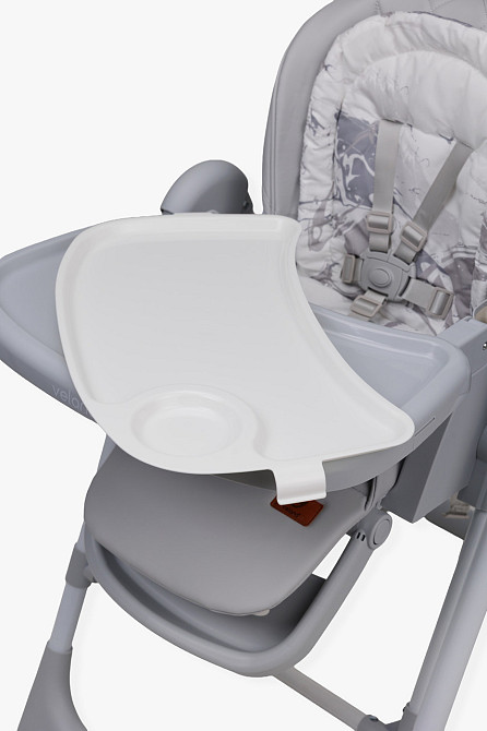 Стул-качалка для кормления ребенка 2 в 1 VELANO Nomi, light grey Киев - изображение 19