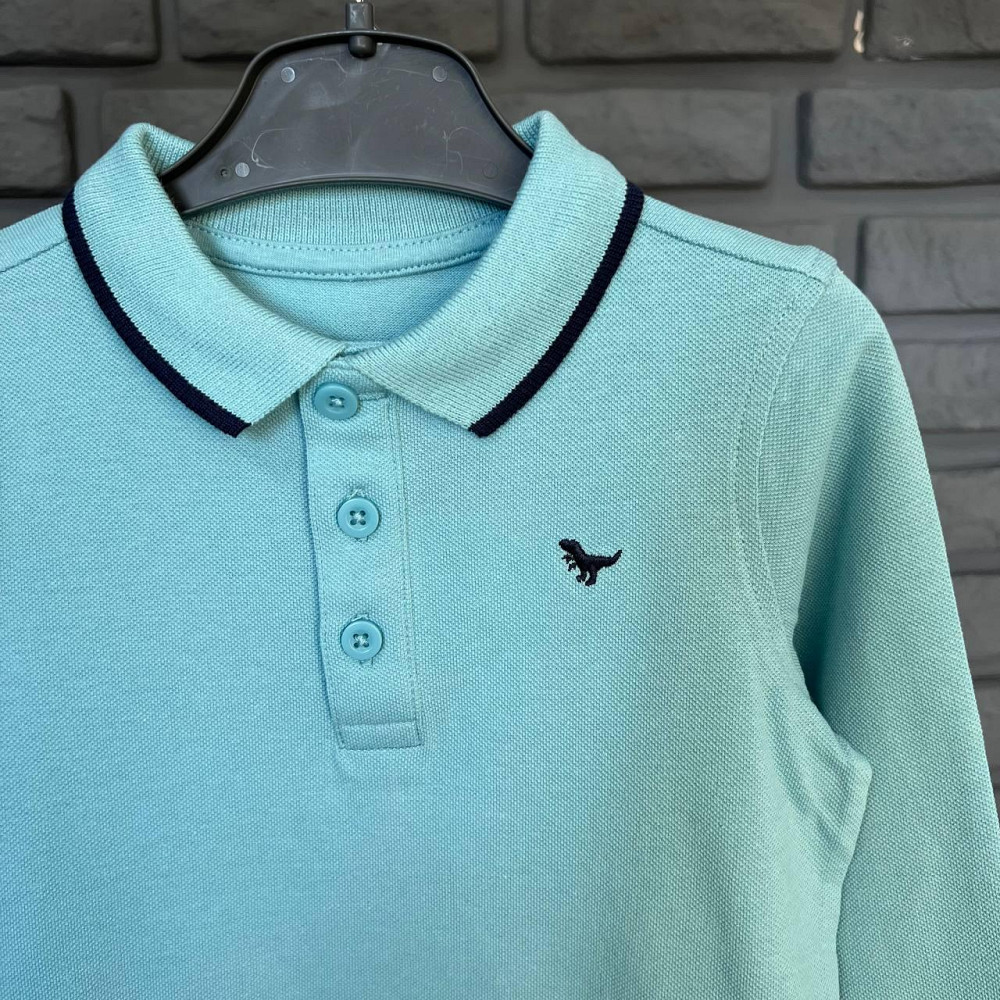 Дитяча Кофта Поло для Хлопчика George Блакитна 12-18міс (80-86см) пакунок малюка Киев - изображение 2