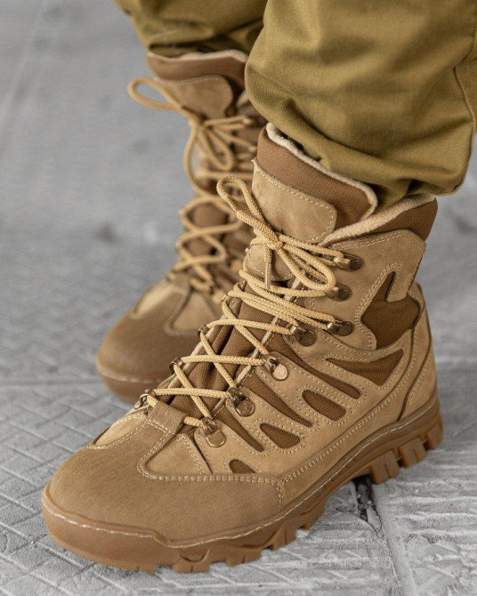 Зимние тактические ботинки weightlessness на флисе ВТ0458 Одесса - изображение 2
