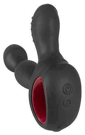 Вибростимулятор простаты с ротацией и подогревом You2Toys Silicone Prostate Plug, черный Sex Aura Киев