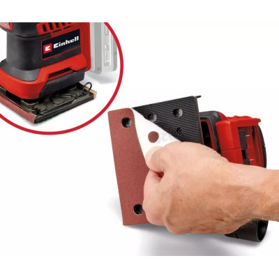 Шлифовальная машина Einhell TE-OS 18/113 Li - Solo 18, 113х101мм, 1.04кг (без АКБ и ЗУ) (4460731) Винница - изображение 9