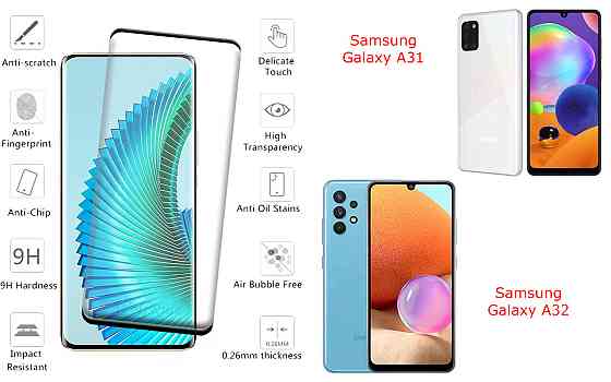 Захисне скло HyperGlass Pro для Samsung Galaxy A31, Galaxy A32 – максимальна чутливість та захист Київ