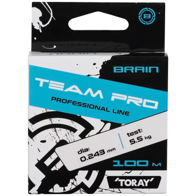 Леска Brain Team Pro 100m 0.243mm 5.5kg (1858.26.99) Винница - изображение 2