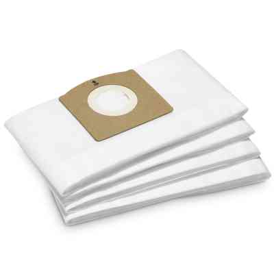 Мішок для пилососу Karcher фільтр-мішки флісові до WD 1 Compact Battery, 4шт. (2.863-325.0) Вінниця