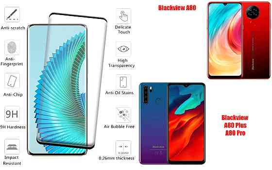 Захисне скло HyperGlass Pro для Blackview A80, A80 Plus, A80 Pro – максимальна чутливість та захист Київ
