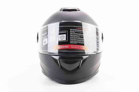 Шолом інтеграл, закритий BLD-М65 L (59-60см), ЧОРНИЙ матовий Киев