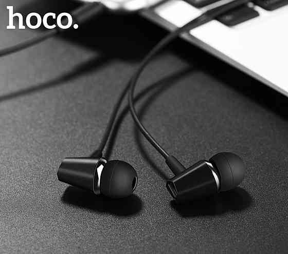 Навушники HOCO M34 honor music universal earphones with microphone Black Київ