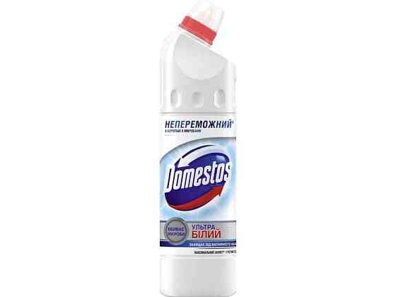Засіб для чищення унітазу 750мл УЛЬТРА БІЛИЙ ТМ DOMESTOS Київ