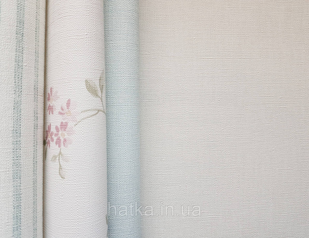 Шпалери вініл на флізеліні A.S.Creation Maison charme 0.53x10 однотонні ефект потертості під тканину св бежеві Київ - фото 3