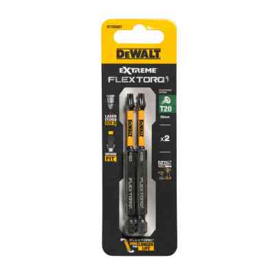 Біта для шуруповерта DeWALT IMPACT TORSION, T20, L 89 мм., 2 шт (DT70568T) Вінниця