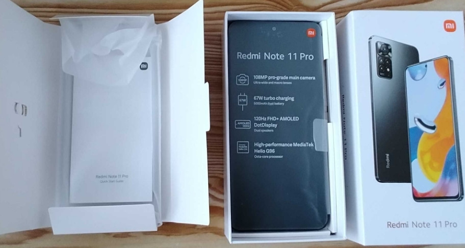 НОВЫЙ Xiaomi Redmi Note 11 Pro 8/128GB NFC Graphite Gray Global. Київ - фото 1