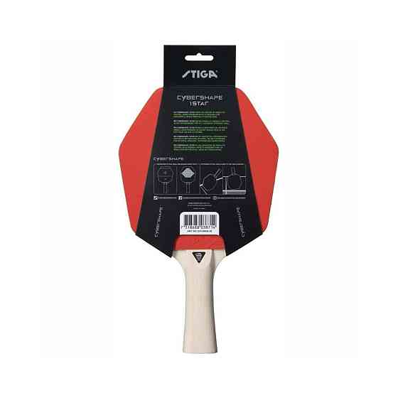 Ракетка для настольного тенниса Stiga Cybershape 1 Star FL (1211-0906-35) Киев