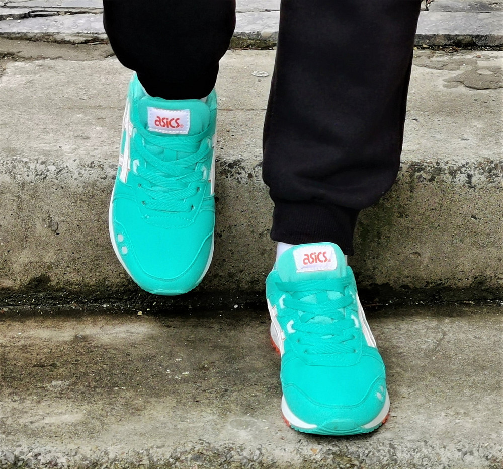 Кроссовки ASICS Gel Lyte III Бирюзовые Женские Асикс Голубые (размеры: 36) Днепр - изображение 6
