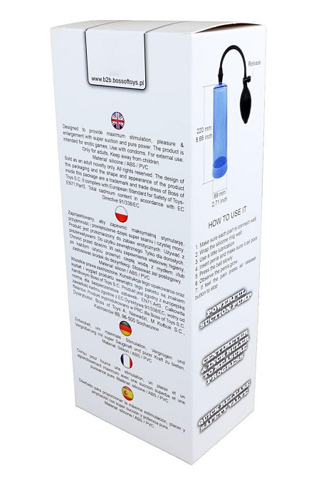 Вакуумная помпа - Powerpump Blue Sex Aura Киев - изображение 4