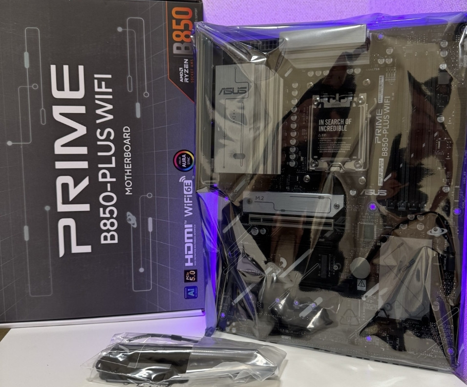 Am5 Asus Prime b850 WiFi Новая материнская плата. Киев - изображение 3