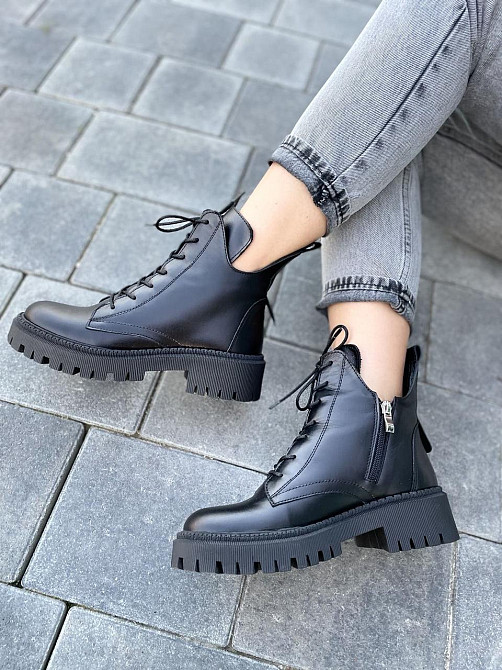 Rosta Черевики жіночі ROSTA 3065 чорні (зима, шкіра натуральна) (4808) 37р.38р.41р. 37 Коломыя - изображение 2