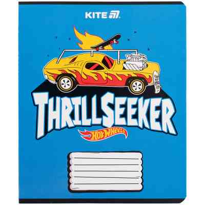 Зошит Kite Hot Wheels, 18 аркушів, клітинка (HW25-236) Вінниця