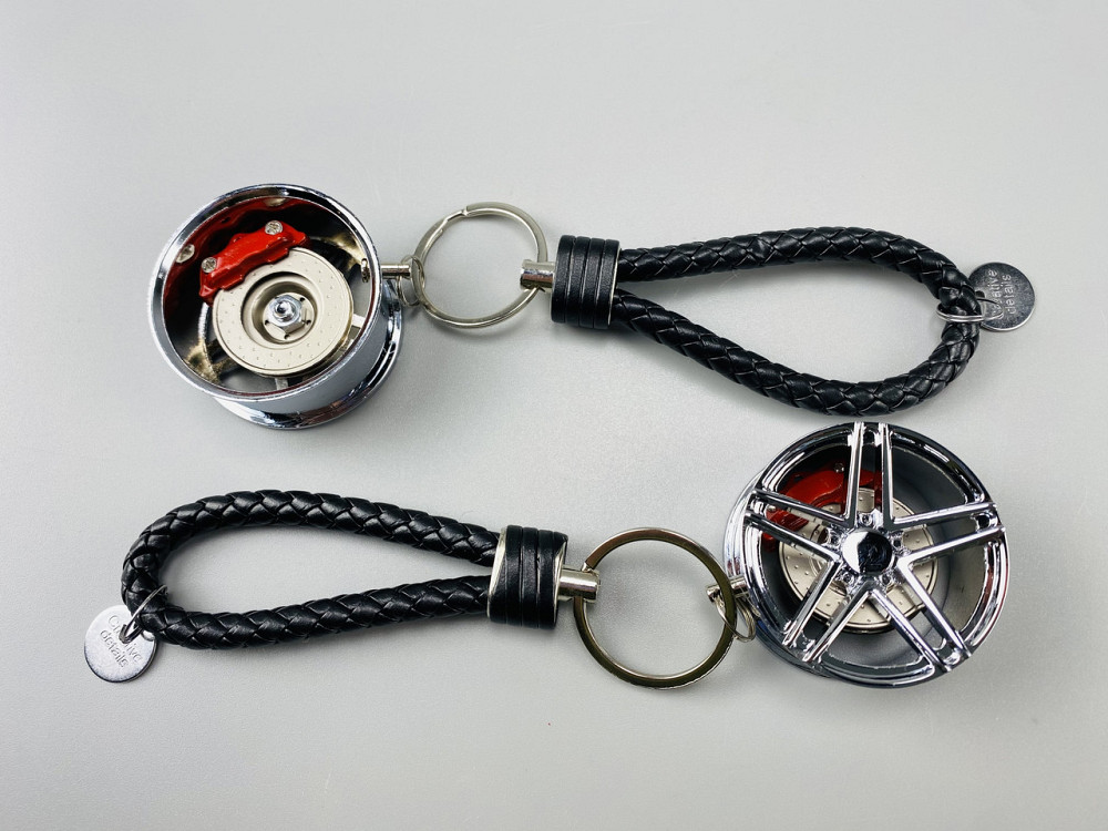 Брелок автомобільний диск колеса, брелок на ключі для водія, брелок металевий на авто ключі Мукачево - фото 10