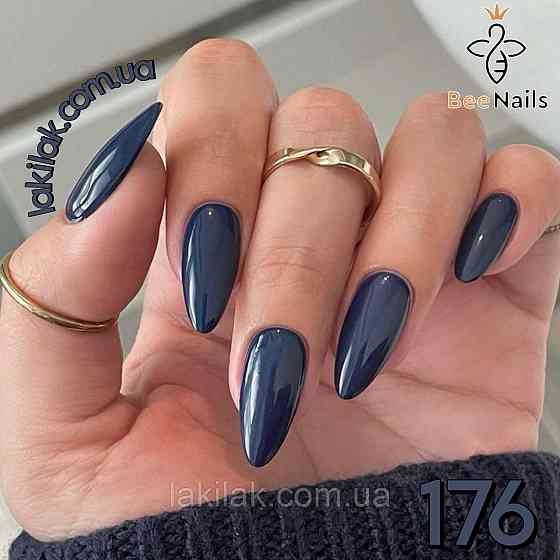 Гель-лак для нігтів Bee Nails 176 (сизий) 8мл Херсон