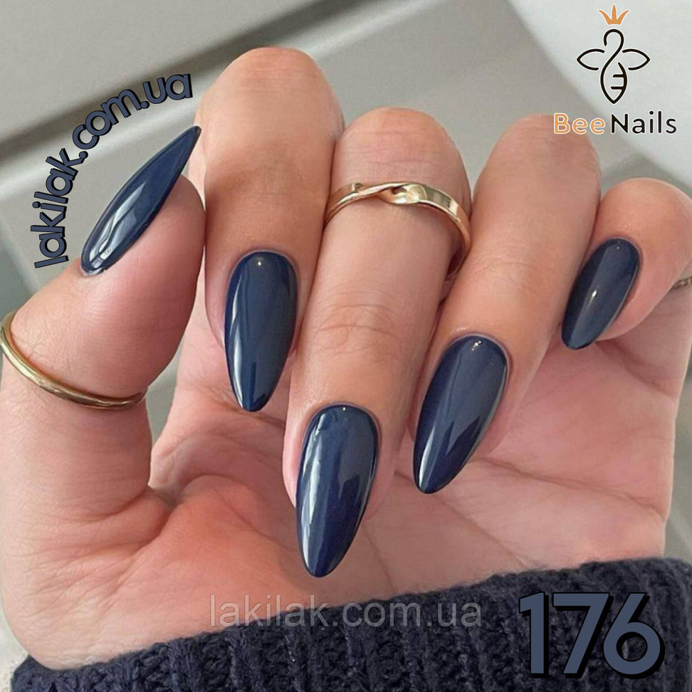 Гель-лак для нігтів Bee Nails 176 (сизий) 8мл Херсон - фото 1