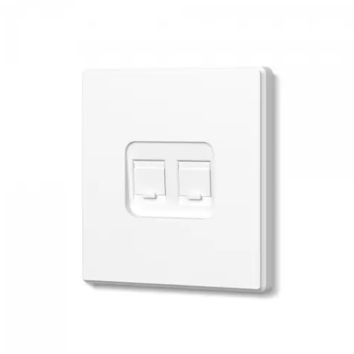 NOTA білий мат Розетка внутрішня 2-а CAT6e комп'ютерна Videx Житомир - изображение 3