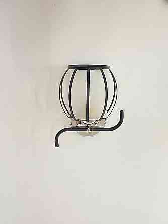 VALESO Настінне бра на 1 плафон B-91195/1 хром+чорний Коломия