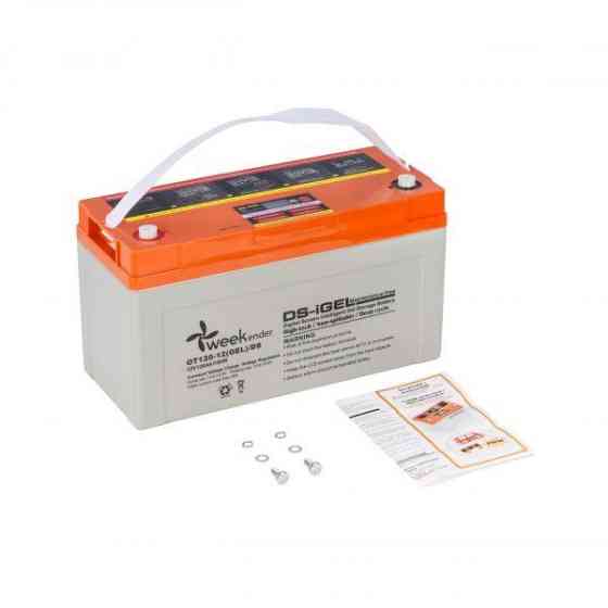 Гелевый аккумулятор Weekender DS 120Ah 12V с дисплеем 36,6кг Киев