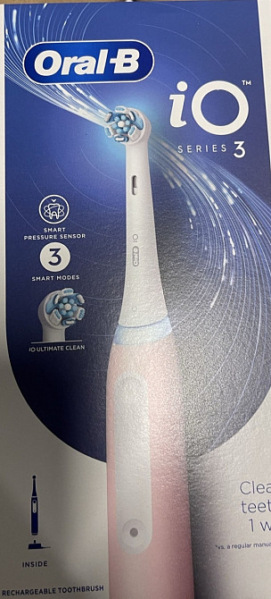 Электрическая зубная щетка Oral-B iO Series 3. Харьков - изображение 1